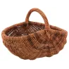 Panier de marché ovale en poelet
