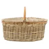 Panier pique-nique en poelet gris