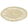 Sets de table en jonc de mer naturel ajouré