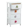 Commode chambre enfant alphabet 4 tiroirs