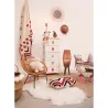 Commode chambre enfant alphabet 5 tiroirs