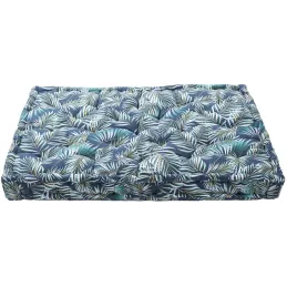Coussin de palette en coton imprimé 120 x 80 cm