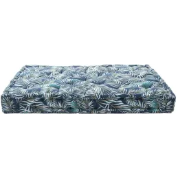 Coussin de palette en coton imprimé 120 x 80 cm