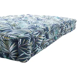 Coussin de palette en coton imprimé 120 x 80 cm