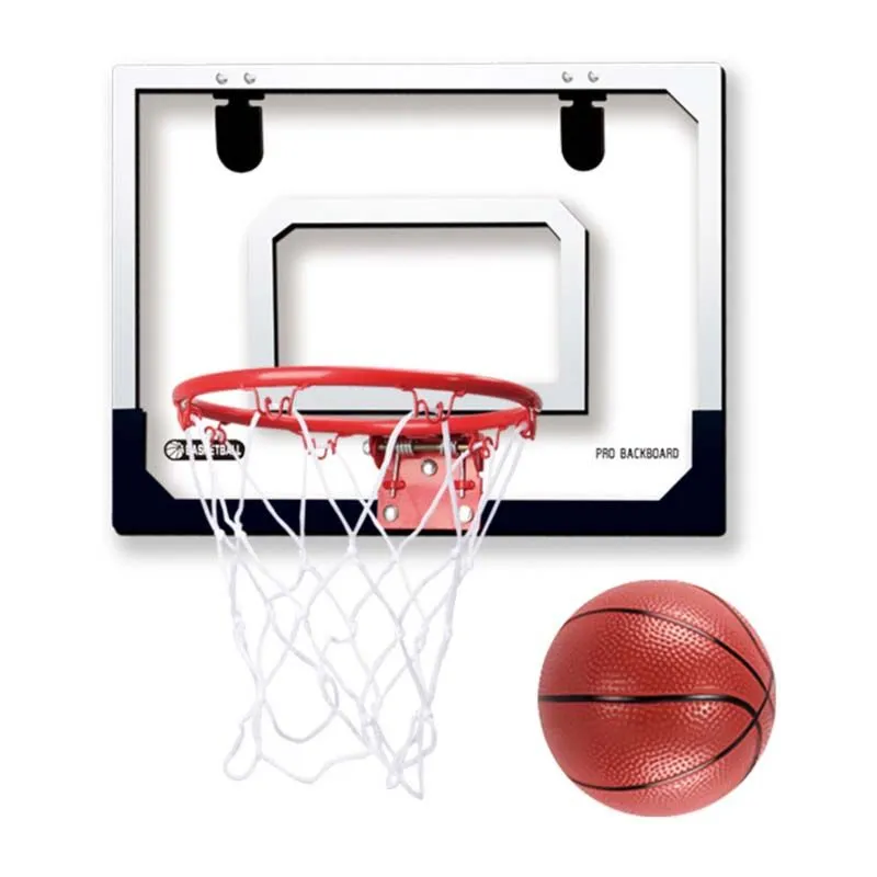 Mini panier de basket avec accroches de porte