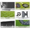 Cage de foot pliable 2 en 1 Newbie 120 x 90 cm