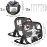 Cage de foot pliable 2 en 1 Newbie 120 x 90 cm