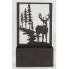 Jardinière en métal avec Treillis Cerf