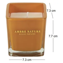 Bougie parfumée carrée Nude 7 cm