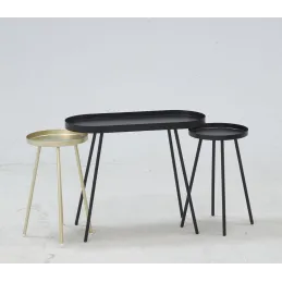 Table basse en métal