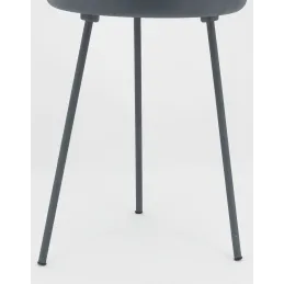 Table d'appoint ronde en métal