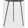 Table d'appoint ronde en métal