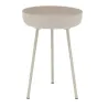 Table d'appoint ronde en métal