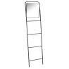 Miroir échelle en métal Porte serviette