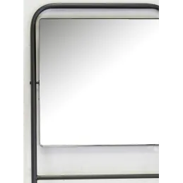 Miroir échelle en métal Porte serviette