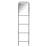 Miroir échelle en métal Porte serviette