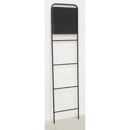 Miroir échelle en métal Porte serviette