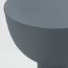 Table d'appoint ronde en métal Sablier
