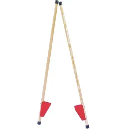 Paire d'échasses en bois 150cm