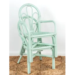 Fauteuil enfant en rotin Joseph