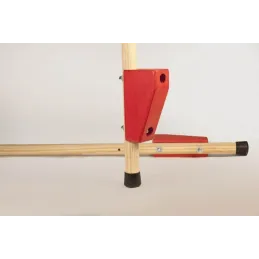 Paire d'échasses en bois 150cm