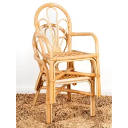 Fauteuil enfant en rotin Joseph