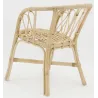 Fauteuil enfant en rotin Côme