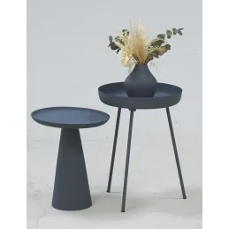 Table d'appoint en métal Orso