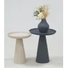 Table d'appoint en métal Orso
