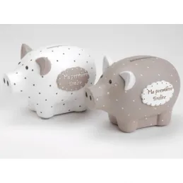 Cochon tirelire Ma première tirelire