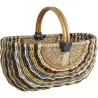 Duo de panier en rotin