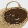 Hotte murale en rotin naturel