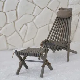 Chilienne bois EcoChair (coussin offert)
