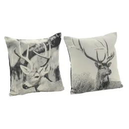 Coussin cerfs en coton (lot de 2)