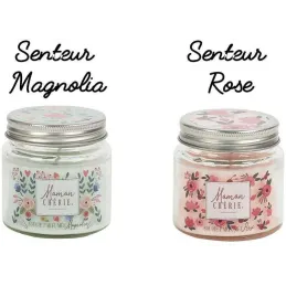 Bougie parfumée en pot Maman 6.5 cm (Lot de 4)