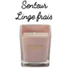 Bougie parfumée carrée Nude 7 cm (Lot de 3)