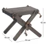 Repose pieds table basse Lilly
