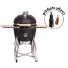 Barbecue grill Kamado en céramique haut de gamme (porte clés et gourde offerts)