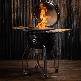 Barbecue grill Kamado en céramique haut de gamme (porte clés et gourde offerts)