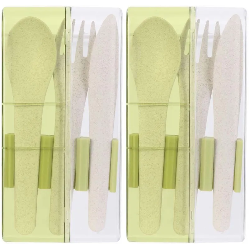 Set de couverts à emporter Eco concept (Lot de 2)