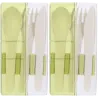 Set de couverts à emporter Eco concept (Lot de 2)