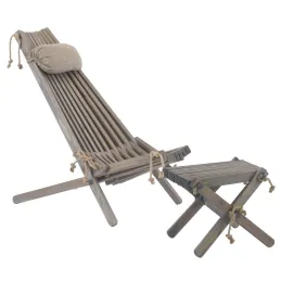 Chilienne scandinave avec repose-pieds