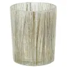 Photophores en verre Herbes dorées