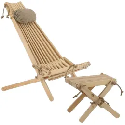 Chilienne scandinave avec repose-pieds