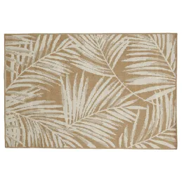 Tapis extérieur en polypropylène Feuilles