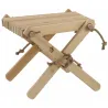 Chilienne scandinave avec repose-pieds