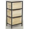 Commode 3 tiroirs en paulownia Lovely