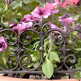 Bordure de jardin en fonte Valentine