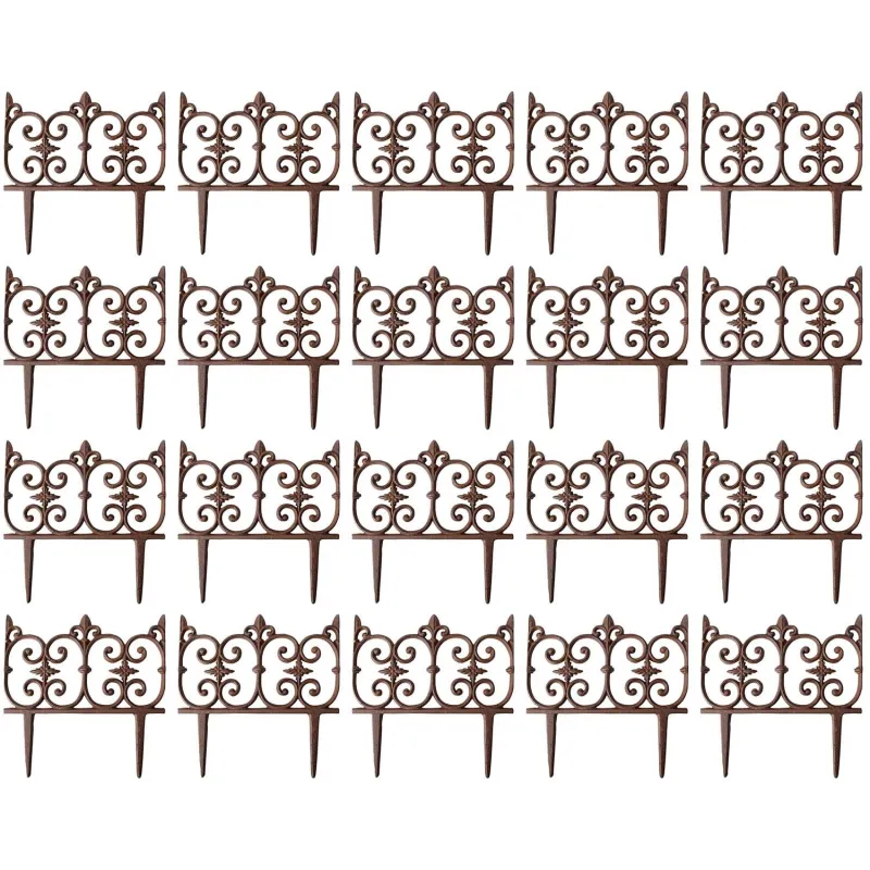 Bordure de jardin en fonte Valentine