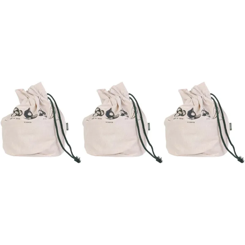 Sac à légumes réutilisable Eco concept (Lot de 3)